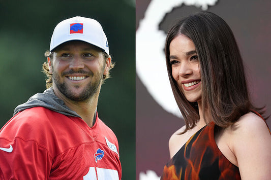 Josh Allen Wipes Tears at Wife’s Movie Premiere