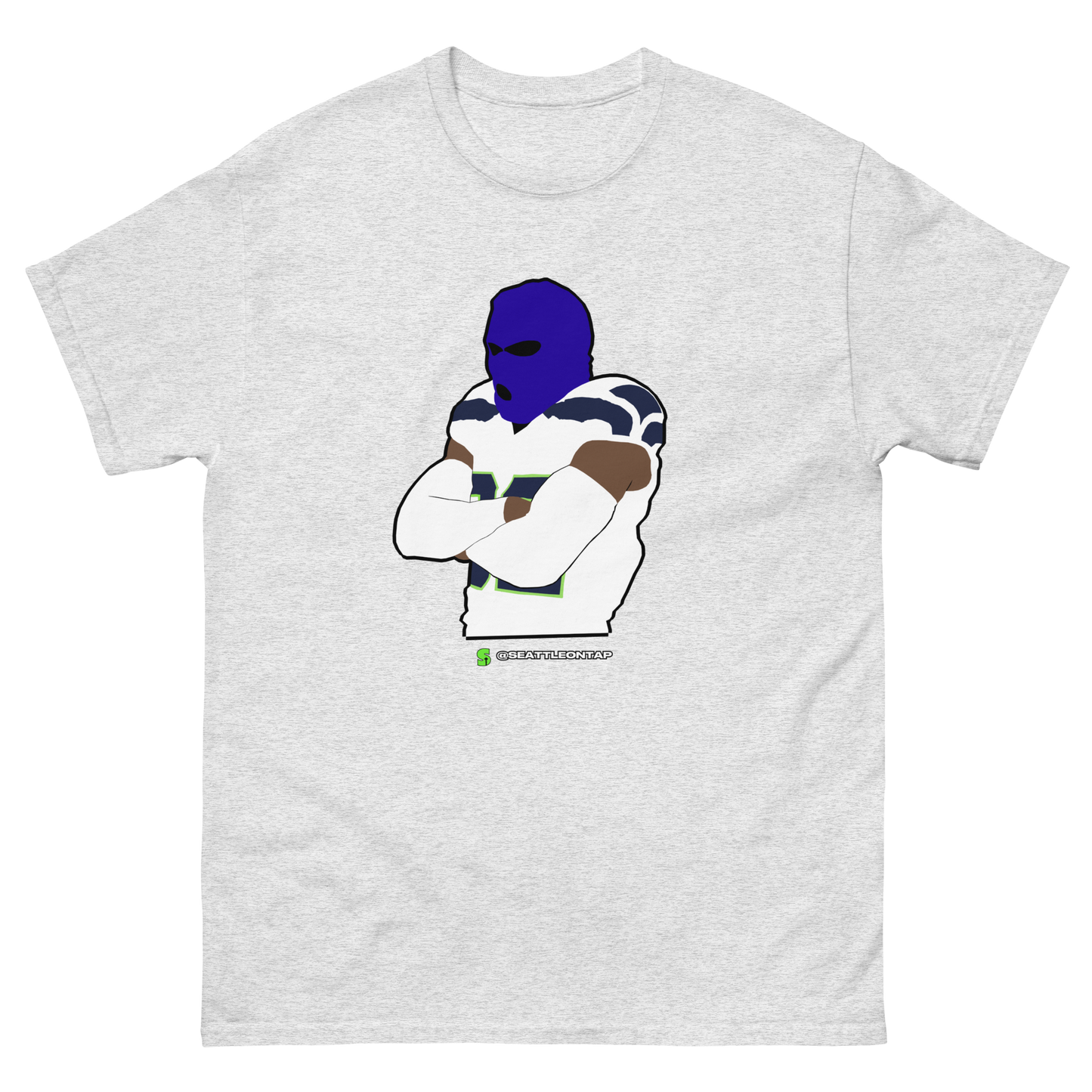 Seahawks Blue Ski Mask Win Shirt