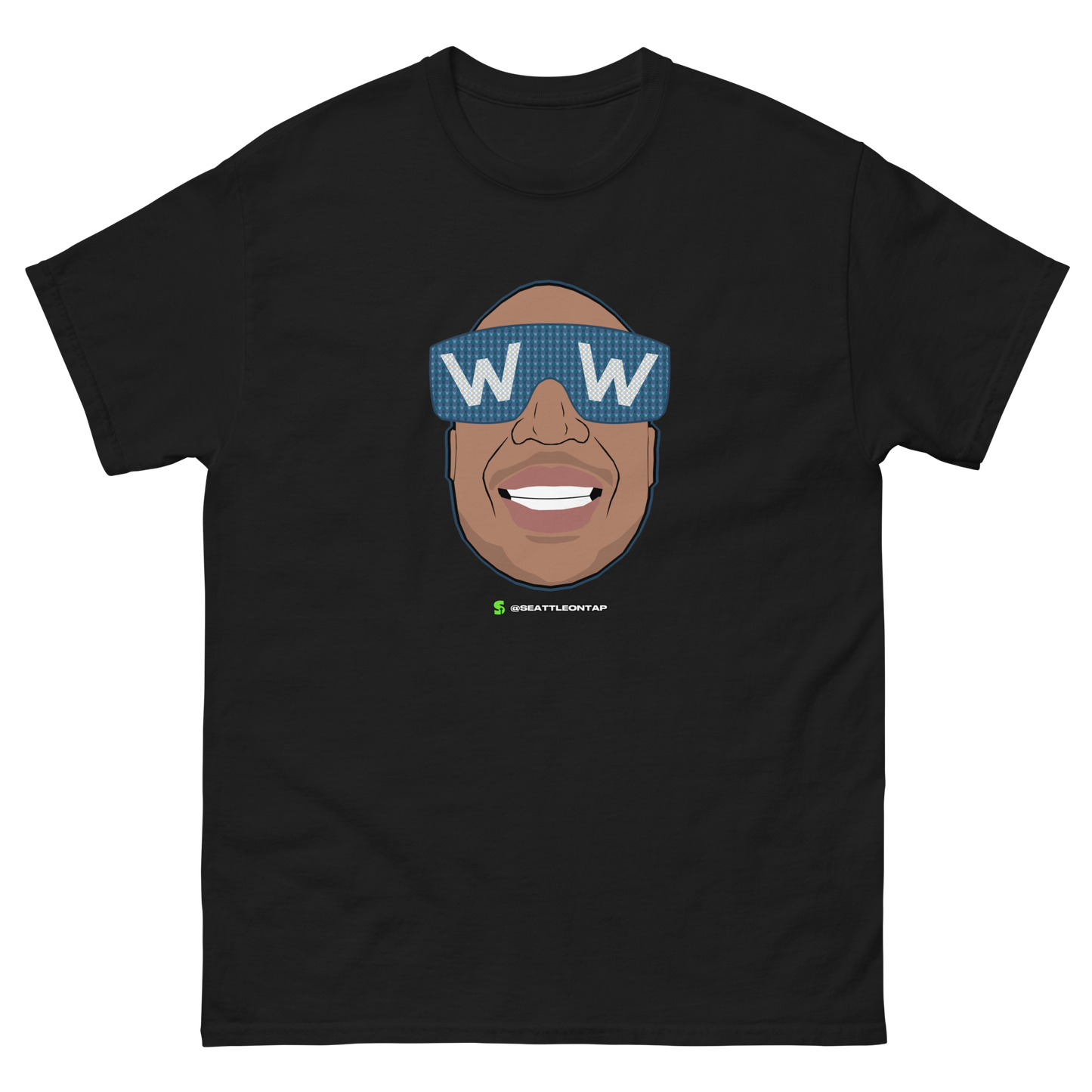 Seattle Seahawks W Glasses with Tyler Lockett