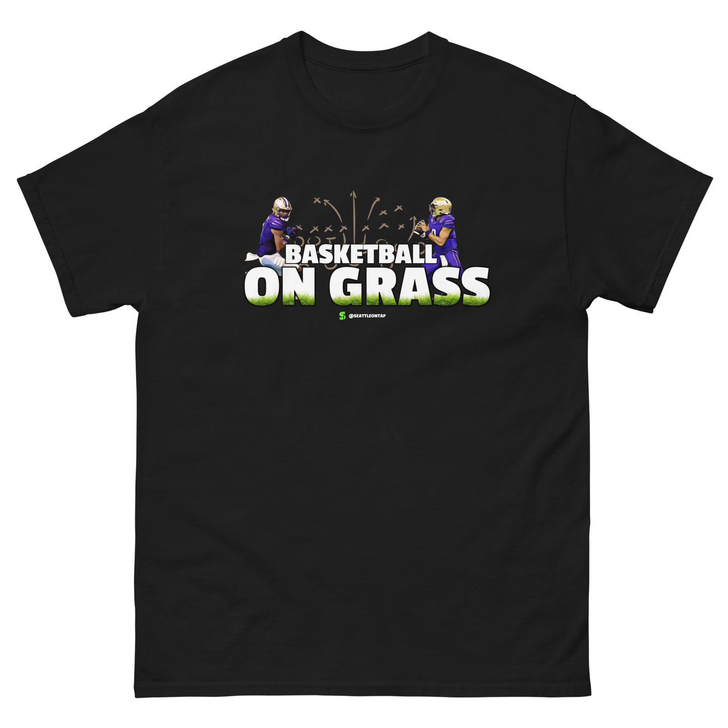 Washington Huskies Basketball ON Grass Route Tree