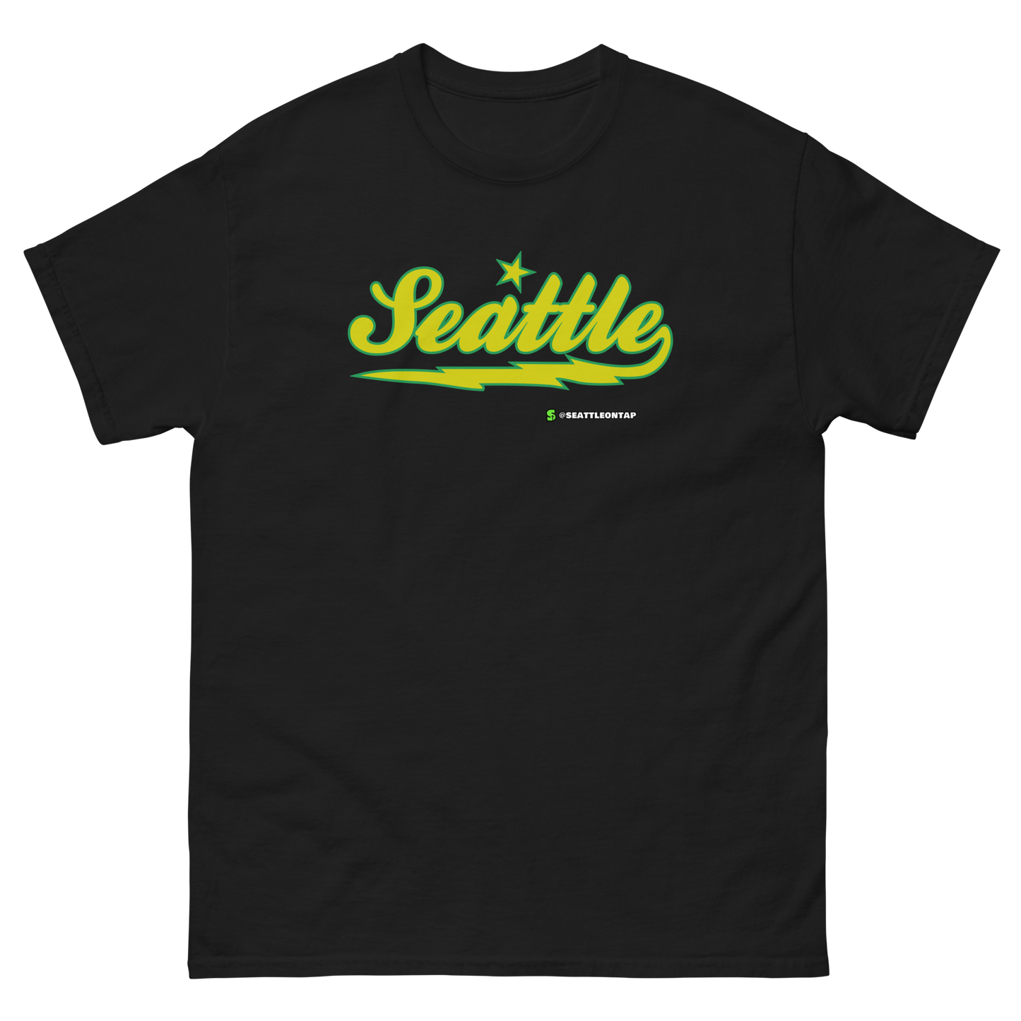 Throwback Seattle Sonics Logo Version 3