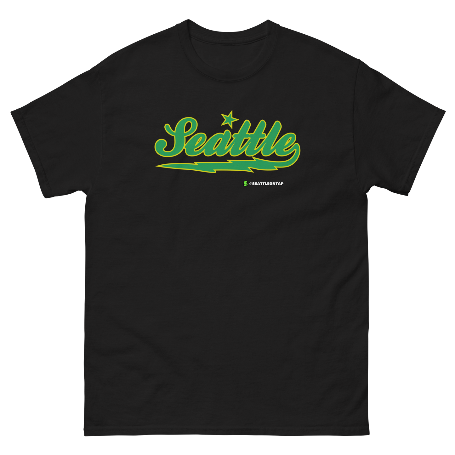 Throwback Seattle Sonics Logo Version 4