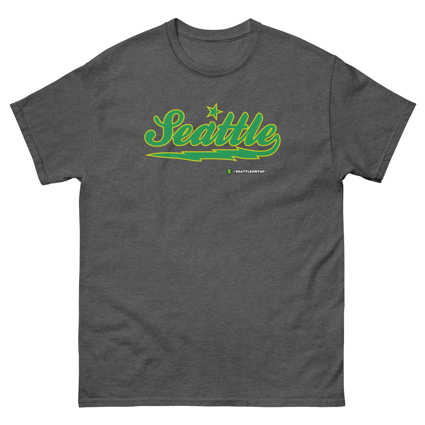 Throwback Seattle Sonics Logo Version 4