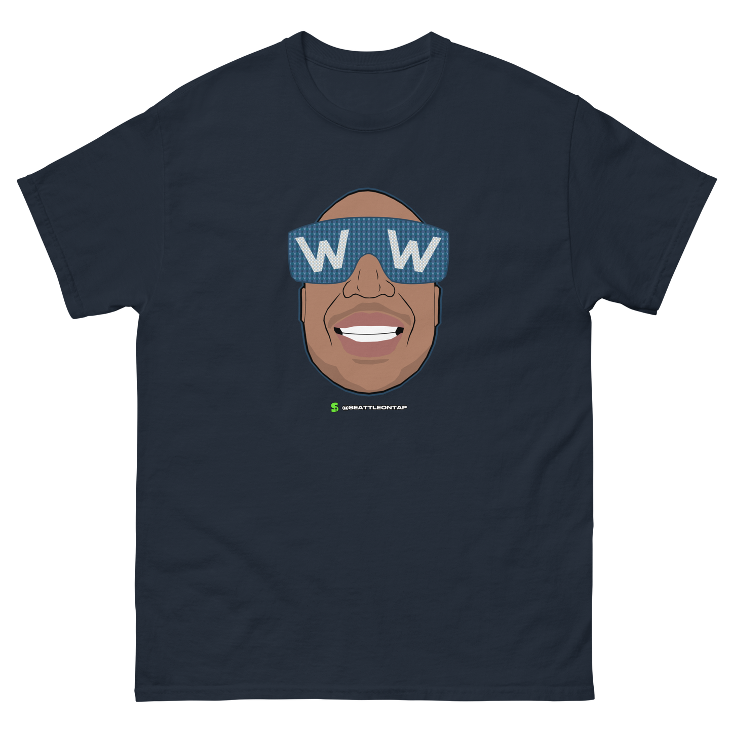 Seattle Seahawks W Glasses with Tyler Lockett