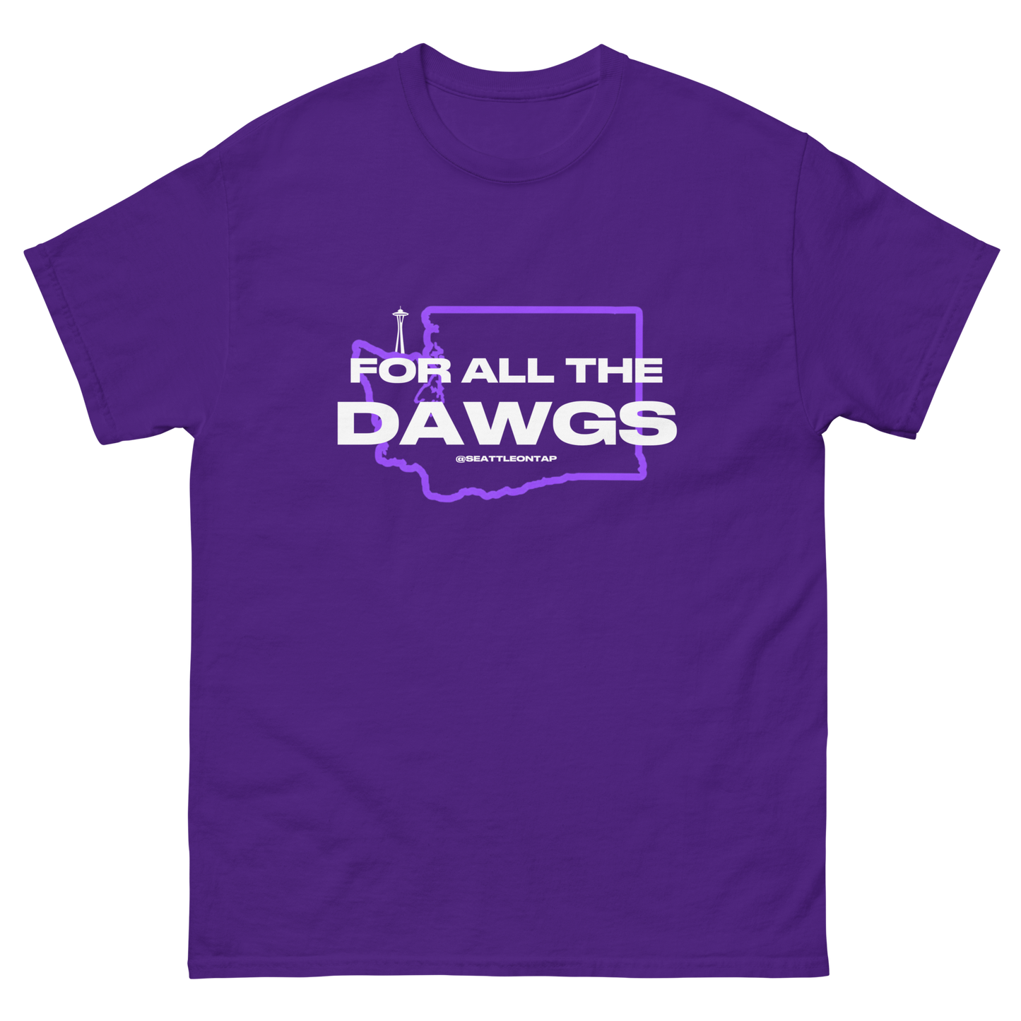 For All The Dawgs Washington Huskies Shirt.