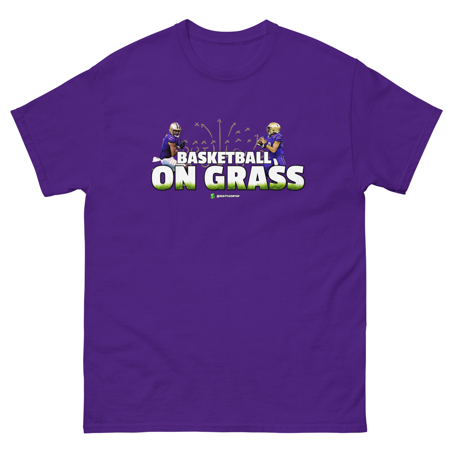 Washington Huskies Basketball ON Grass Route Tree