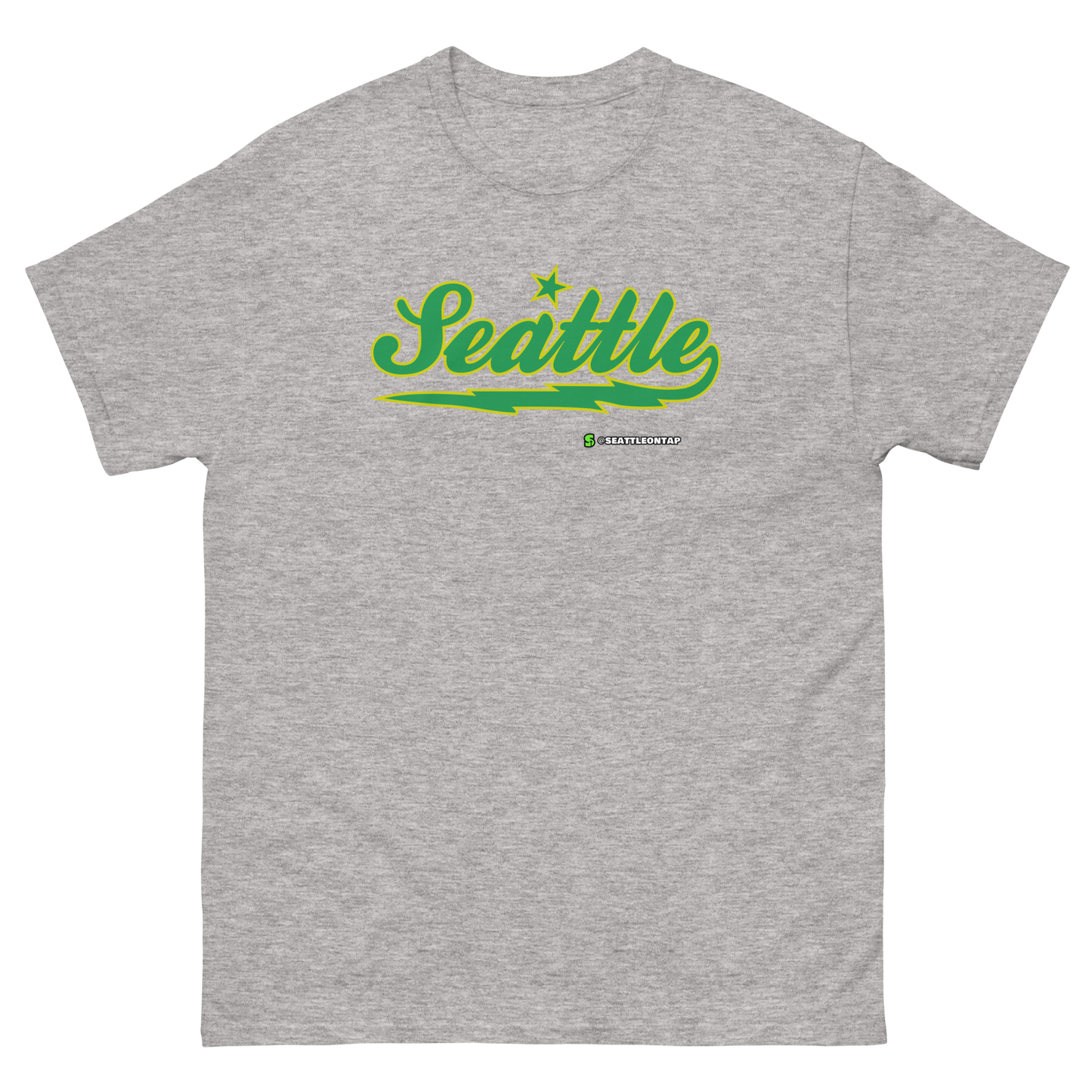 Throwback Seattle Sonics Logo Version 4