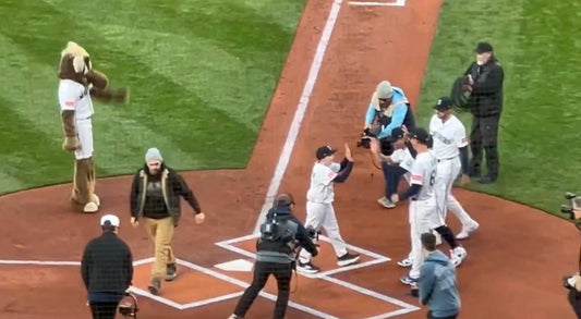 Brody Cancer Survivor Mariners Opening Day