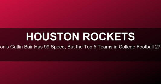 Oregon's Gatlin Bair Has 99 Speed, But the Top 5 Teams in College Football 27 Are Even Crazier