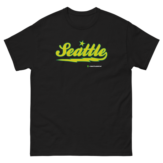 Throwback Seattle Sonics Logo Version 3
