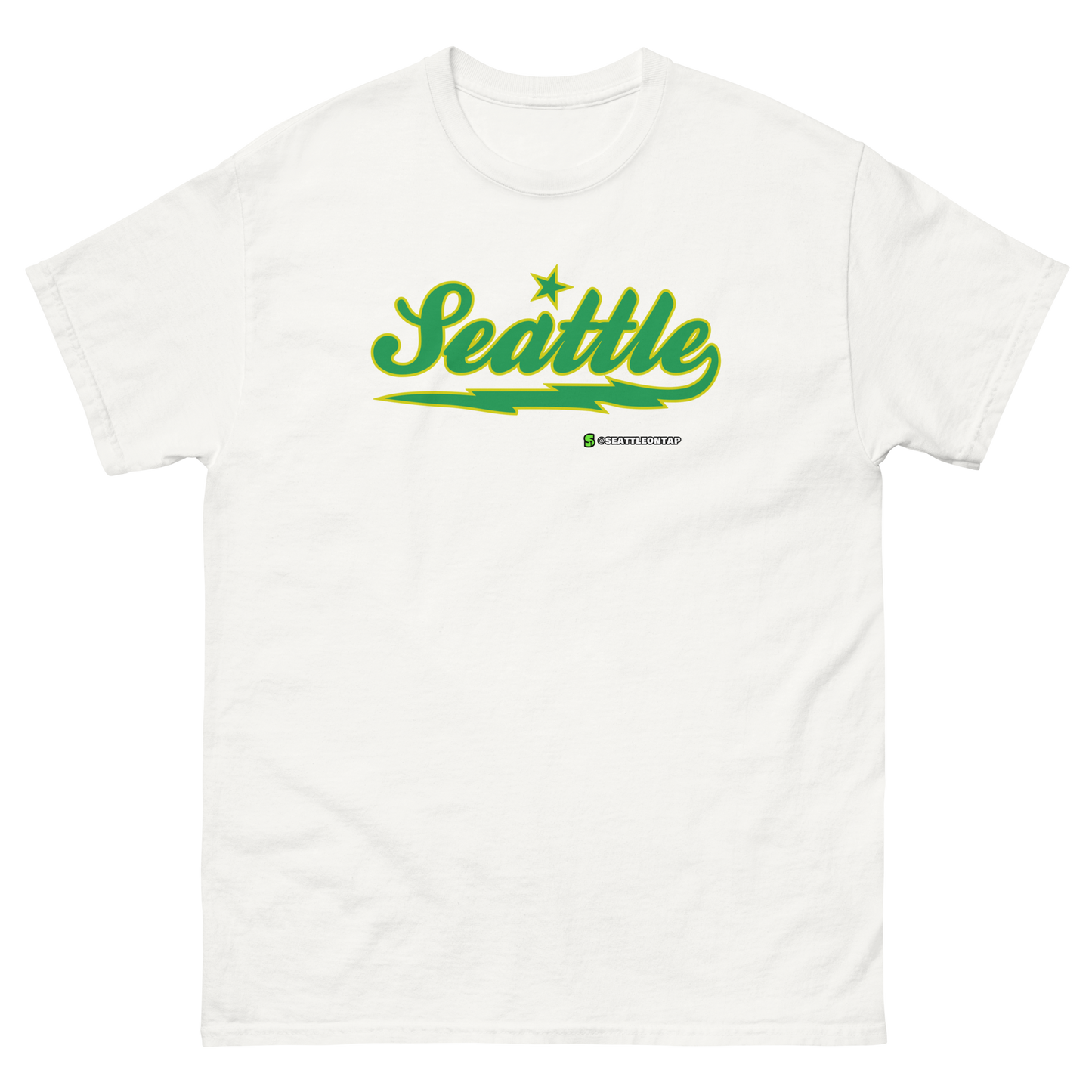 Throwback Seattle Sonics Logo Version 4
